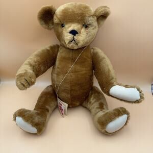 Smithsonian Institution Classic Ideal Teddy Bear w Original tag 24" 1987